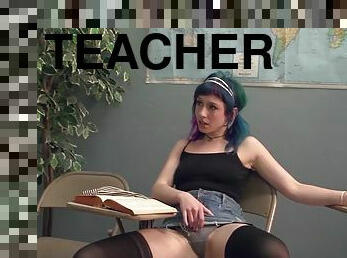 behåret, lærer, pikslikkeri, teenager, creampie, universitet, fetish