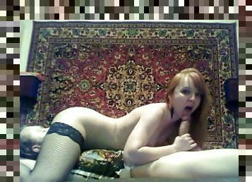 Couple having sex on webcam