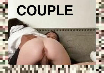 gros-nichons, amateur, énorme-bite, interracial, ados, maison, couple, ejaculation, petite, blanc