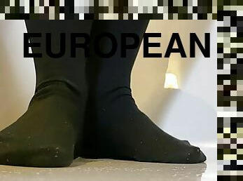 collants, pisser, gay, première-fois, européenne, euro