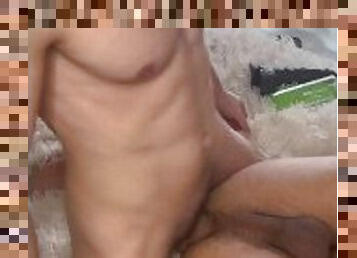 amateur, énorme-bite, gay, couple, jeune-18, musclé, minet, bite, dure