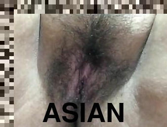 asiático, masturbação, orgasmo, cona-pussy, amador, babes, adolescente, excitante, apertado, sozinho