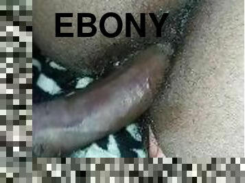 Ebony ass fucked