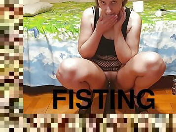 fisting, kæmpestor, fisse-pussy, russisk, mager, amatør, anal, teenager, legetøj, hjemmelavet