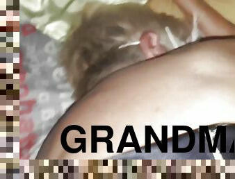 isoäiti, amatööri, isoäiti-granny, pov