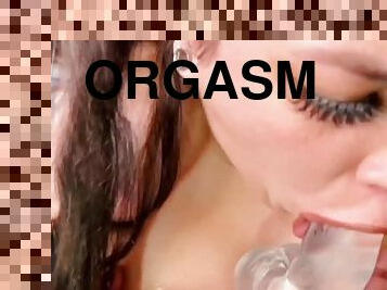 masturbacija, orgazam, pička-pussy, skirt, latine, prstima, kamera, dildo, guz, sami