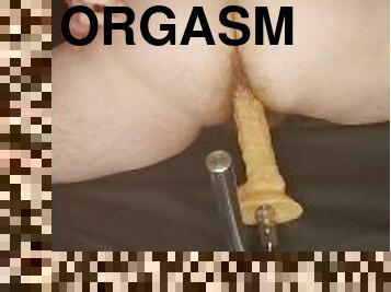 masturbação, orgasmo, cona-pussy, brinquedo, penetração-de-braço, cona, molhado