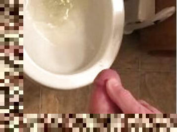 Trying to PISS while getting HARD