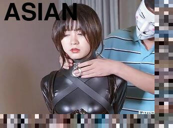 asia, remaja, mainan, jepang, bdsm-seks-kasar-dan-agresif, latex, menyumbat, bondage-seks-dengan-mengikat-tubuh, dominasi-perempuan-dalam-sex