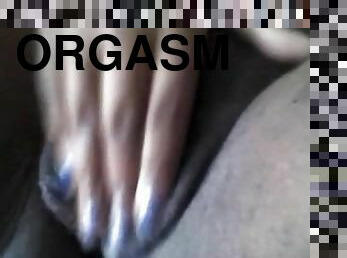 cul, orgasme, chatte-pussy, giclée, amateur, ejaculation-sur-le-corps, ébène, milf, black, belle-femme-ronde