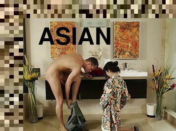 asia, mandi, berambut, vagina-pussy, sayang, blowjob-seks-dengan-mengisap-penis, gambarvideo-porno-secara-eksplisit-dan-intens, teransang, mandi-shower, erotis