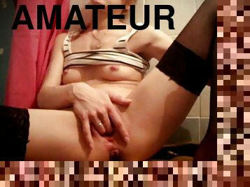 masturbaatio, amatööri, pov, dildo