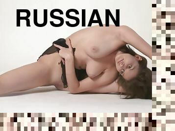 ruso, adolescente, pies, mona, fetichista, a-solas, morena, flexible