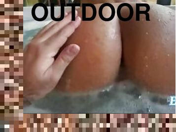 fucked outdoors