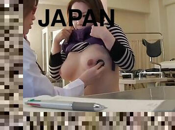 teta-grande, troca-de-papeís, lésbicas, brinquedo, japonesa, câmara, vigia, hospital