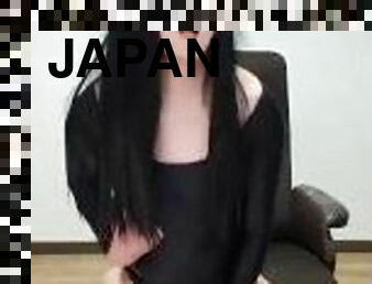 masturbation, amateur, japonais, solo