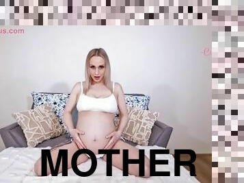 gravid, amatör, milf, hemmagjord, mamma, fötter, pov, blond, mor, fetisch