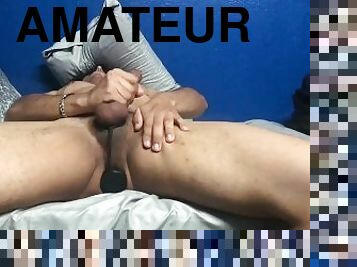 masturbation, amateur, anal, ejaculation-sur-le-corps, énorme-bite, jouet, branlette, solo, bite