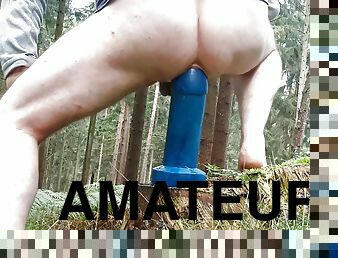 extrem, gigantisk, masturbation, utomhus, publik, amatör, anal, leksak, hardcore, gay