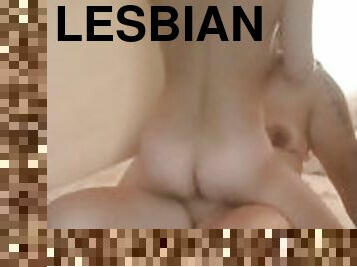 lesbian-lesbian, buatan-rumah, arab