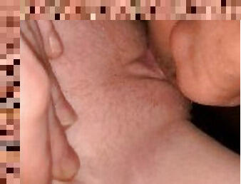 pappa, orgasme, pussy, squirt, amatør, cumshot, interracial, tenåring, rødhåret, ung-18