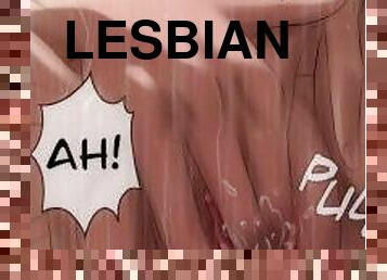 אסיאתי, רחצה, סטראפ-און, לסבית-lesbian, נשיקות, אנימה, הנטאי, מקלחת, השתלטות