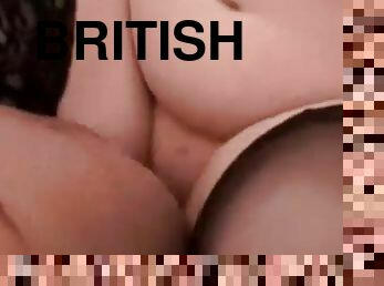 avsugning, bbw, brittisk, rumpa-butt, hotell