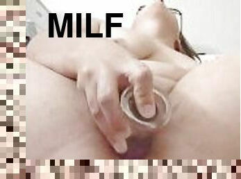 röv, klitta, masturbation, fitta-pussy, amatör, milf, leksak, ensam, rövhål, verklighet