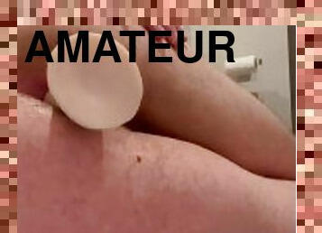 masturbation, amateur, anal, gay, joufflue, gode, fétiche, solo, trou-du-cul, blanc