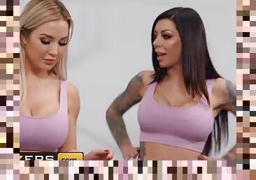 Busty Amber Jade Karma Rx Gets Her Pussy Wet - Brazzers
