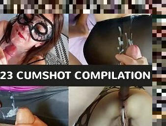 amatör, anal, avsugning, cumshot, milf, samling, par, sprut