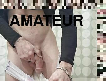 pisser, amateur, énorme-bite, gay, fétiche, solo, minet, bite