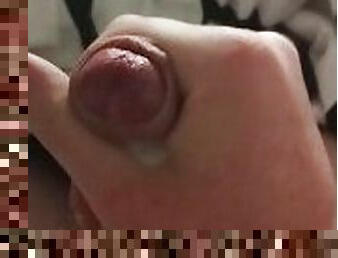 poilue, masturbation, amateur, ejaculation-sur-le-corps, énorme-bite, ados, branlette, solo, bite