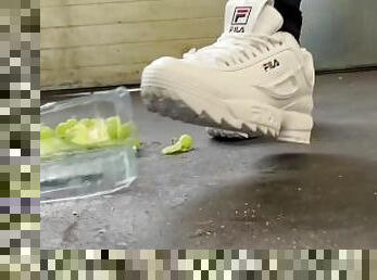 Fila disruptor crushing grape and cake ???? Trailer! JuliaApril onlyfans