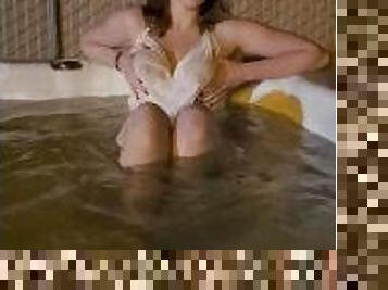 College Girl Hot Tub with See Thru Top