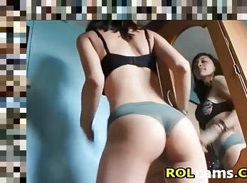 masturbação, amador, adolescente, dedos, webcam, provocando