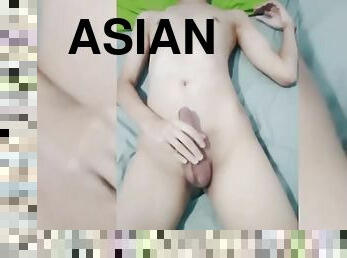 ázsiai, maszturbálás, vékony, kilövelés, buzi, kézimunka, fiatal-18, webkamera, szólóban
