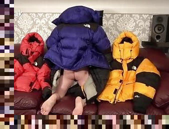 North Face Baltoro Leather Sofa Fun With Four Down Jackets