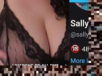 Sally teases you with her big 38DDD Boobs - LEAKED OnlyFans