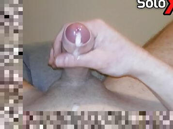 Amazing masturbation of a young boy with a very strong orgasm - SoloXman