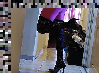 meia-calça, transsexual, bdsm, meias, latex, sapatos-salto-alto