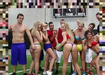 COLLEGE RULES - Strip Dodgeball With Payton Simmons, Carter Cruise, Tucker Starr & More