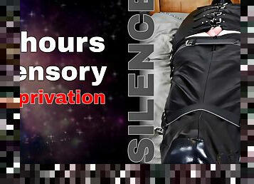 6 Hours of Sensory Deprivation Femdom FLR Bondage BDSM Leather Sleepsack Mistress Face Sitting Facesitting Domination