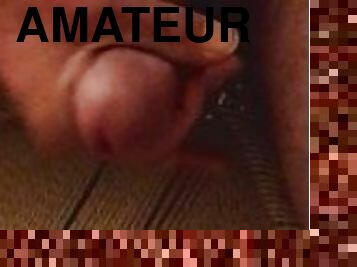 amateur, énorme-bite, branlette, ejaculation, solo, réalité, bite