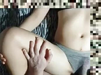 asiatique, gros-nichons, masturbation, femme, amateur, milf, hardcore, ejaculation-interne, couple, culotte