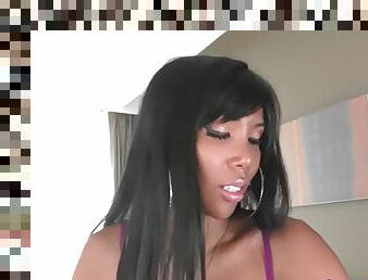 masturbation, transsexuelle, ébène, black, méchant, solo, hooker