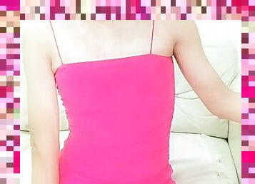 asia, mastubasi, waria-shemale, amatir, handjob-seks-dengan-tangan-wanita-pada-penis-laki-laki, pelacur-slut, celana-dalam-wanita, teransang, manis, cantik