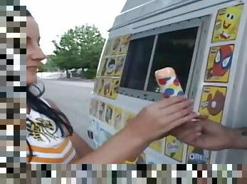 Cutie Melissa Fucking Dogging in Van
