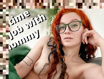 lunettes, mamelons, amateur, babes, milf, maison, maman, branlette, rousse, salope