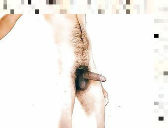 asiatique, énorme, masturbation, vieux, amateur, ejaculation-sur-le-corps, énorme-bite, gay, arabe, branlette